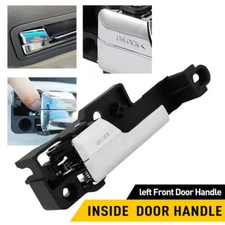 Inside Interior Door Handle Chrome Front Left Driver Side for 06-12 Ford Fusion