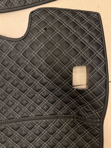 Vinyl Trunk Mat trunk Floor For Porsche 911 F 1969-1973 4 PCS Black White Diamon - Picture 2 of 5