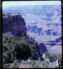 Waterfall Alsace region of France - 1963 Stereo Realist Slide #966