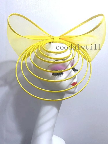 Fascinators Hat Women Weddings Headwear Bow Party new - Picture 26 of 32