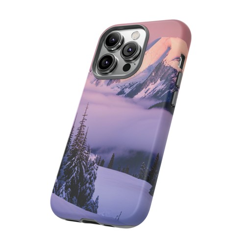 Funda de teléfono diseñada a mano Snowy Mountains para iPhone Samsung Google Pixel - Imagen 36 de 173