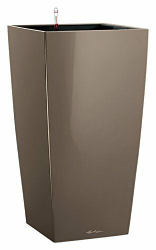 Lechuza cubico premium 22 tiesto para plantas con ganchos-regado-sistema Taupe (10v) Lechuza cubico premium 22 tiesto para plantas con ganchos-regado-sistema Taupe (10v)