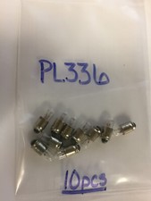 336 Incandescent Lamp, 14 V, Midget Groove / S5.7s, T-1 3/4 (5mm), 0.5, 10PCS