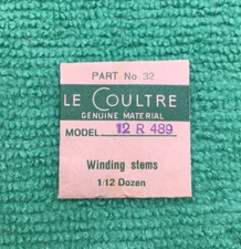 Jaeger LeCoultre Winding Stem Cal. 489 814 Part 401 32, NOS