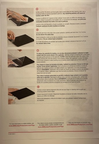 3M Privacy Screen Protector for iPad 2/Ipad 3rd gen - Picture 7 of 7