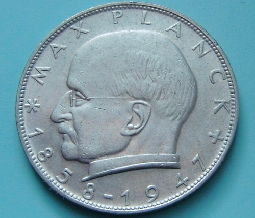 BRD 2 DM Max Planck 1967 D