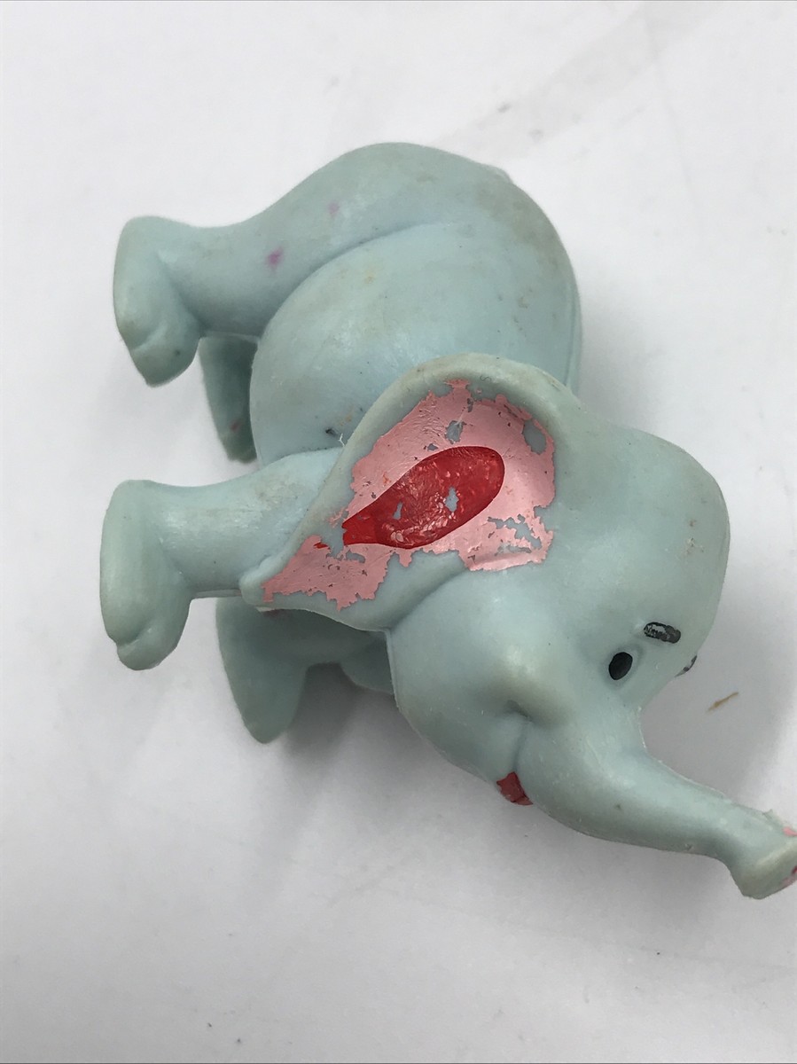 Vintage Plastic Blue Elephant Toy Hong Kong | eBay
