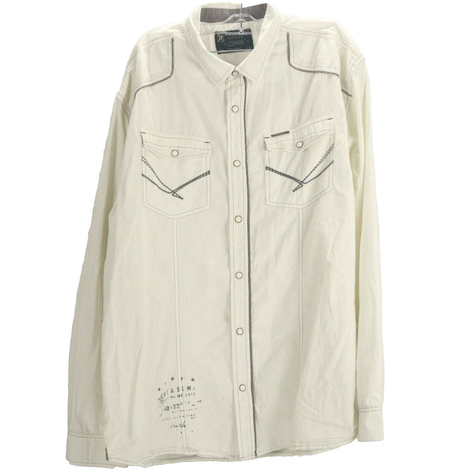 Marc Ecko Long Sleeve Dress Shirts for Men