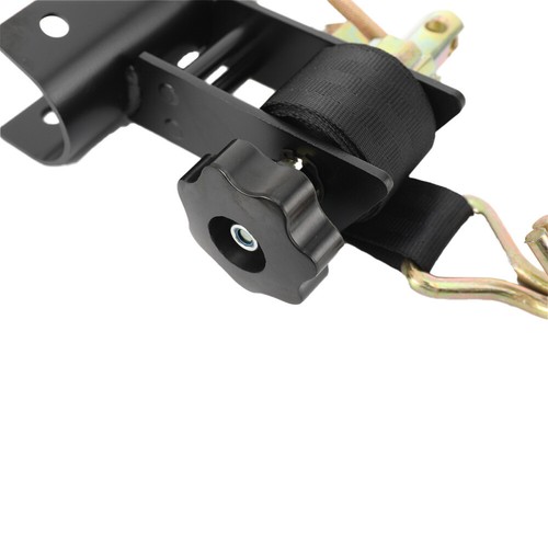 4x Ladder Rack Ratchet Straps w/ J-Hook 1.5"x7.5' Black Retractable Ratchet Tie - Picture 12 of 13