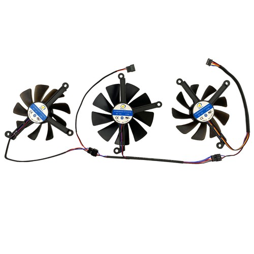 For XFX RX6700 6700XT 6750XT QICK/MERC Graphics Card Cooling Fan Gaming OC Fan - Picture 4 of 20