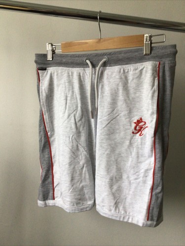 GYM KING PANTALONCINO GRIGIO MEDIO UOMO NUOVA STAGIONE £19 - Foto 2 di 7