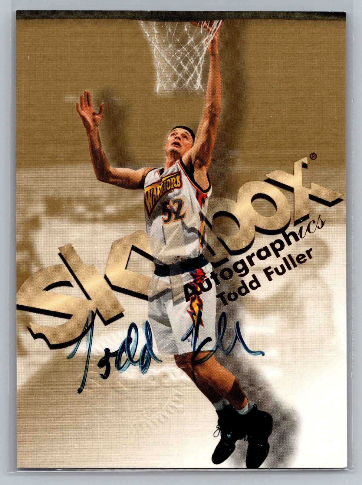 1998-99 SkyBox Premium #NNO Todd Fuller Golden State Warriors Auto