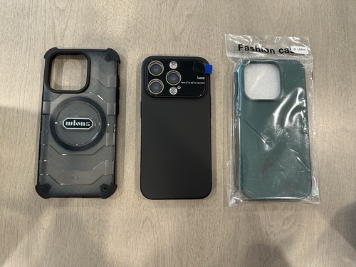 iPhone 15 Pro Phone Cases - Lot Of 3 - Picture 1 of 5