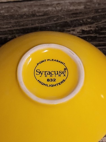 NEW Syracuse China 832 Asbury, Doheny, Point Pleasant-Highlighters (CC) - Picture 4 of 10