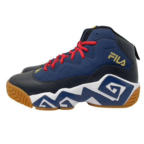 Fila 1BM0 Retro Basketballschuhe mehrfarbig Herren Jamal Mashburn Turnschuhe Leder