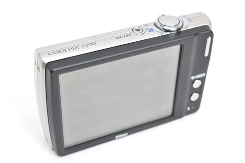 *Not made in China* Nikon COOLPIX S230 10.0MP Silver Digital Camera w/SD, Charge - Picture 8 of 22