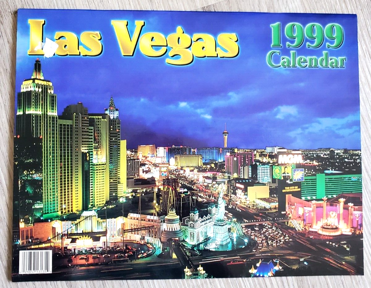 Las Vegas 1999 Collectible Wall Calendar | eBay