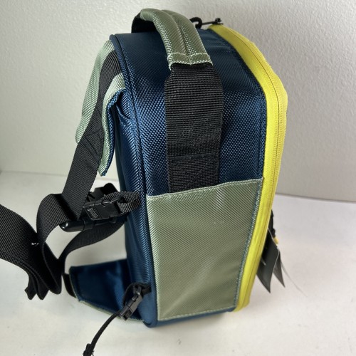 Coleman Morph 2 in 1 Soft Cooler Convertible Green Teal Yellow Black NWT - Picture 4 of 5