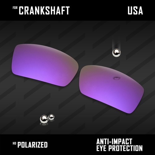 Anti Scratch Polarized Replacement Lenses for-Oakley Crankshaft OO9239 Options - Picture 15 of 24