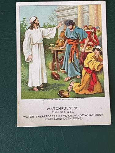 May 1898 Picture Lessons "Watchfulness"