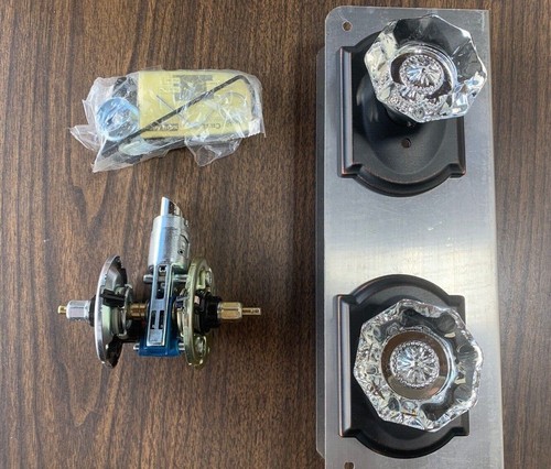 Schlage Custom FC21 ALX CAM Alexandria perno de vidrio cama/baño y salón/armario - Imagen 6 de 6