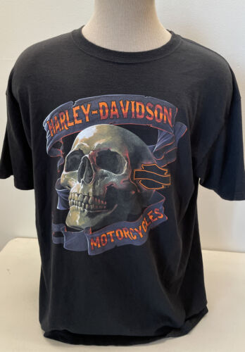 Harley Davidson Men's Durango Colorado T Shirt Size XL Black HD Motorcycles - Zdjęcie 1 z 13