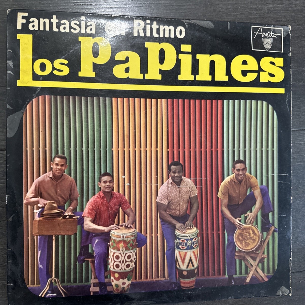 その他 Fantasy of Rhythm Los Papines Cuban LP / LOS PAPINES / FANTASIA EN RITMO / AREITO EPA 1047