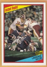 1984 TOPPS FOOTBALL LAWRENCE TAYLOR #322 GIANTS NMMT *98670