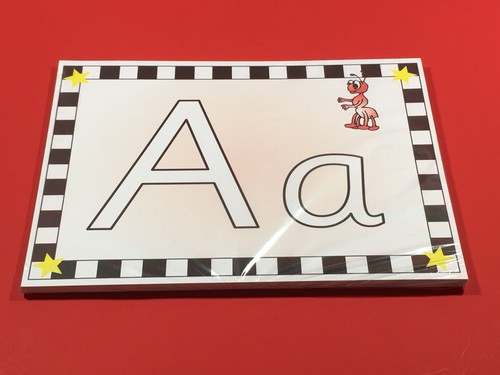 26 Alphabet Letters Cards - busy book - Inserts card set 8.5x11 - Picture 3 of 7