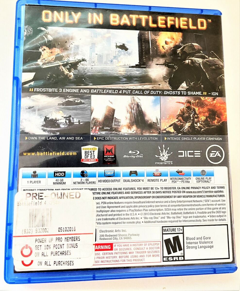 Battlefield 4 for Sony PS4 