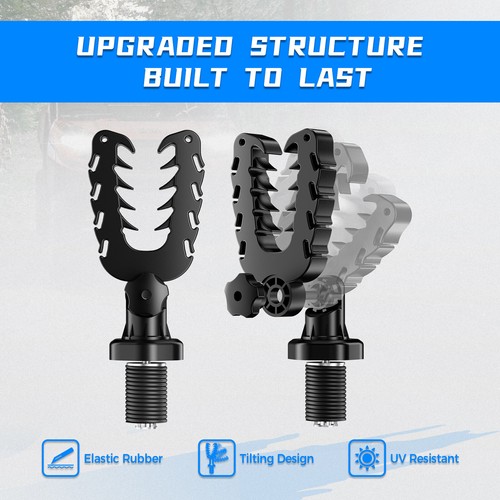 For Polaris Ranger XP 1000 UTV Tool Rack Holder Mount Tool Rack Ties Down Anchor - Picture 3 of 8