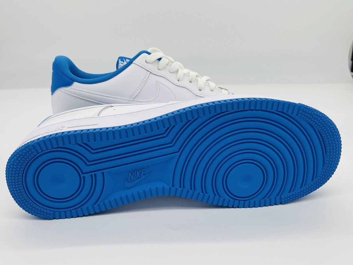 Size 12- Nike Air Force 1 Low '07 White Light Photo Blue