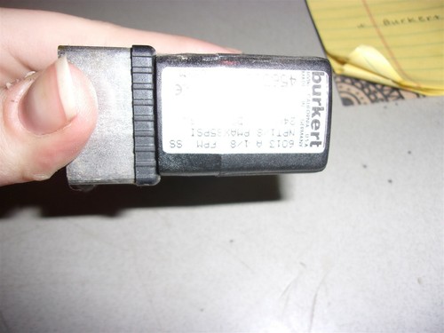 Burkert 456331 PMAX85PSI 1323392 Solenoid Valve *FREE SHIPPING* - Picture 2 of 4