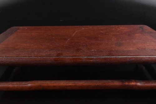 D3685: Japanese Old Wooden Shapely GARDEN TUB Flower vase stand Table Ikebana - Picture 5 of 8