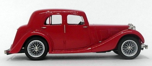 Lansdowne Models 1/43 Scale LDM84A - 1937 MG VA Saloon - Wine Red - Picture 2 of 4