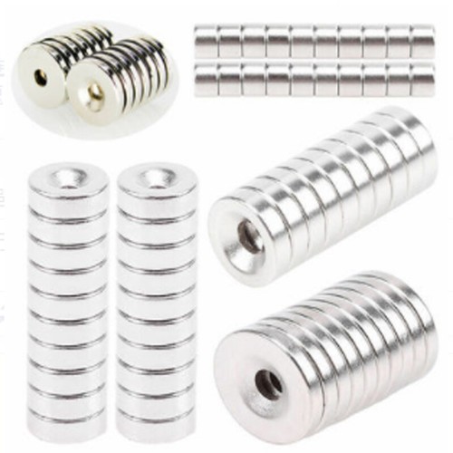 Neodymium Disc Countersunk Hole Magnets,  Strong Permanent Rare Earth Magnets - Picture 13 of 18