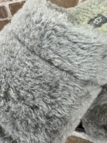Sandalias sin cordones UGG Fluff You de piel sintética gris 1117473 para hombre talla 14 - Imagen 16 de 23
