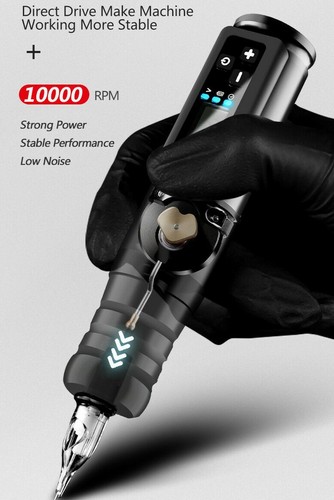 Archer Wireless Tattoo Rotary Pen Machine Precise Control 1500mAh Coreless Motor - Picture 4 of 13