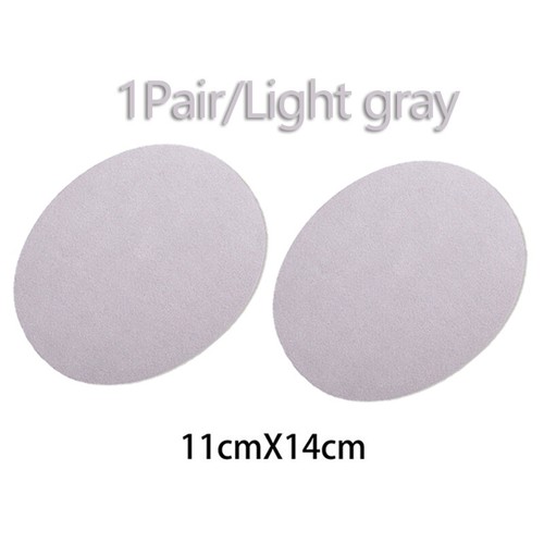1 Pair Fabric SEW-on Oval Elbow/Knee Patches DIY Repair Sewing Craft Applique - Picture 7 of 18