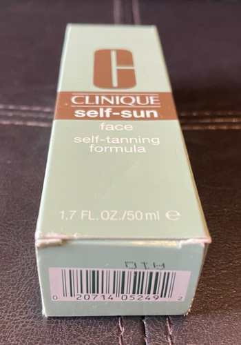 Clinique Self Sun Face Self Tanning Formula 1.7 fl oz / 50 ml SEALED Full Size - Picture 3 of 7
