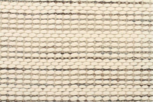 MALMO CREAM GREY HANDKNOTTED NATURAL FELTED WOOL MODERN FLOOR RUG 155x225cm *NEW - Picture 6 of 6