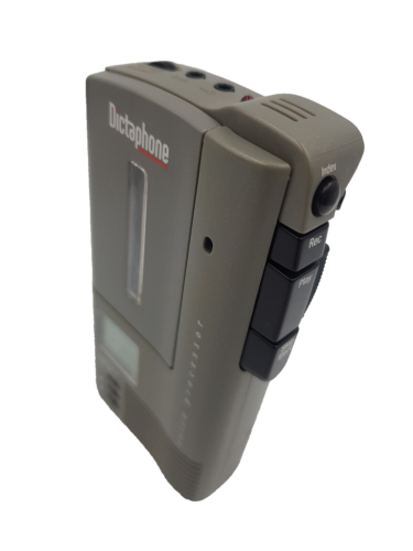 Dictaphone 3226 MicroCassette Voice Recorder Dictaphone Dictation Machine Grey - Picture 9 of 24
