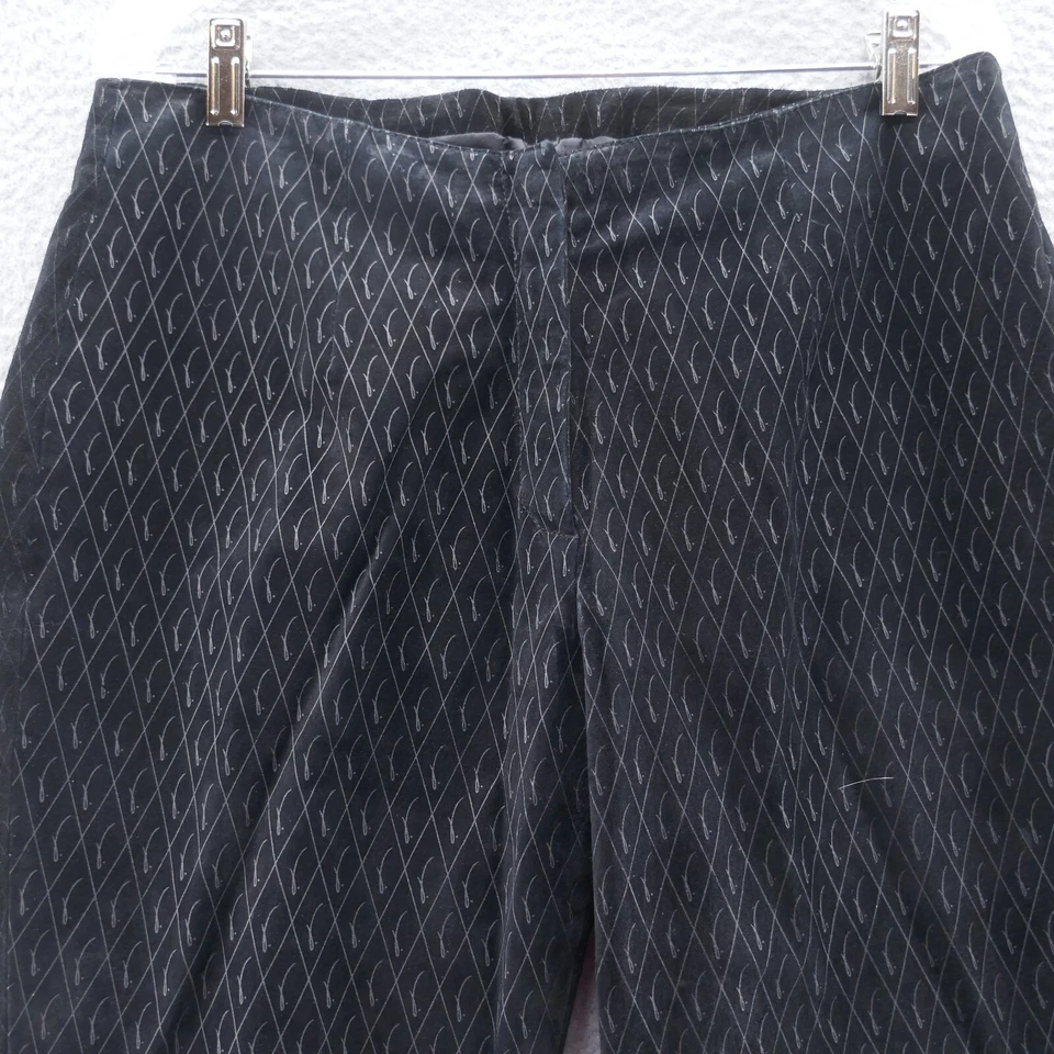 Pantalones de cuero Wilsons Venus Williams para mujer corte botín gamuza cuero 12 negros Foto 2 de 4
