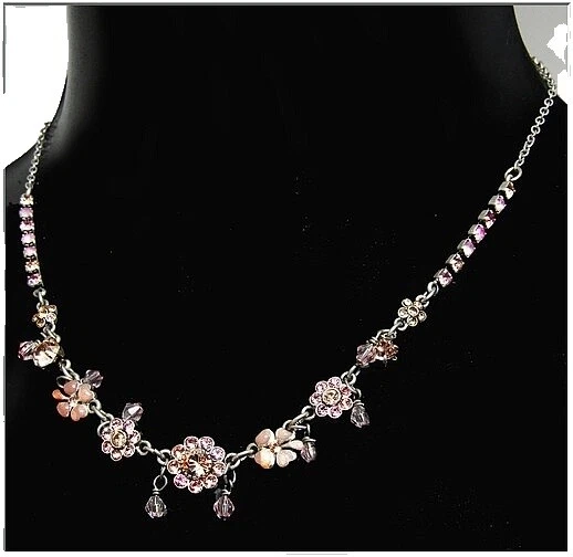 Cadena de Cristal Pilgrim Moda Collares y Colgantes