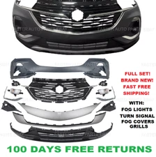 For Buick Encore GX 2020-2023 Front Bumper Cover Grille Assembly Kit Set New