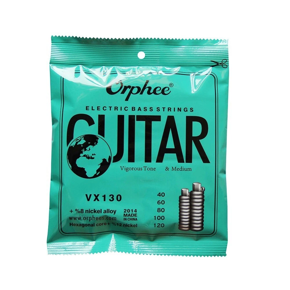 Orphee VX130 5 string Electric Bass Strings for Clear and Bright