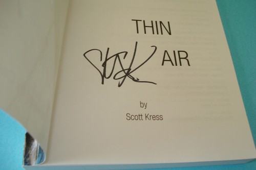 LEARNING IN THIN AIR by Scott Kress SIGNED - Picture 5 of 6