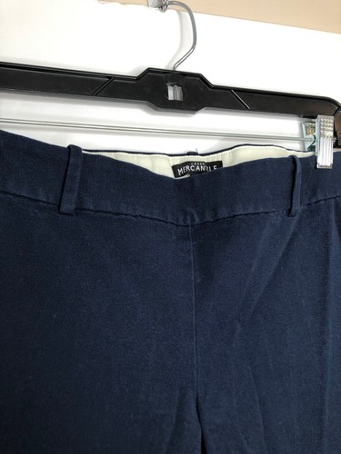 Jcrew Mercantile Damen Stretch marineblau Anzughose Karriere Größe 2 gebraucht, in einwandfreiem Zustand - Bild 5 von 9