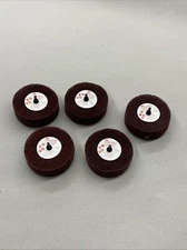 Genuine 3M Scotch-Brite Red Scuff Pad Wheel 07443 Qty 5 OEM 7443 #0530