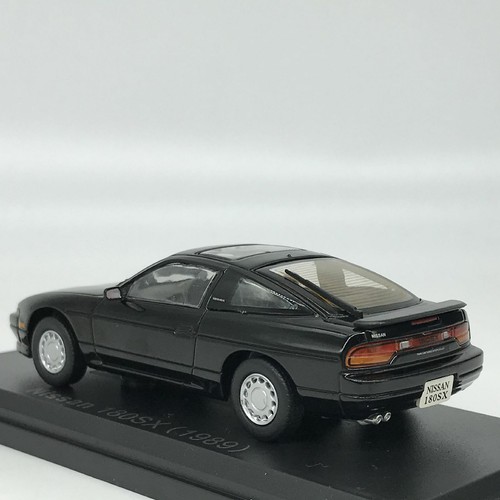 Mini Car Nissan 180 SX 1989 Black 1/43 Scale Box Display Diecast Vol 139 - Picture 11 of 11